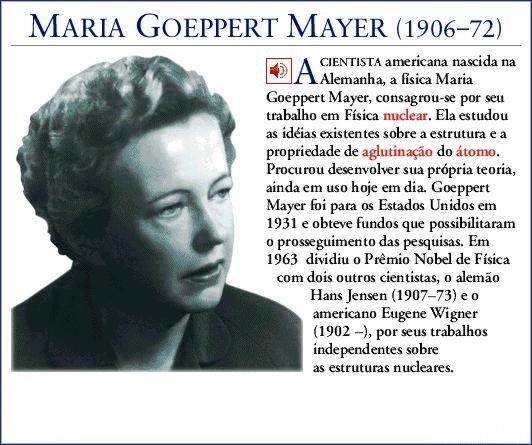 Maria Goeppert Mayer !
