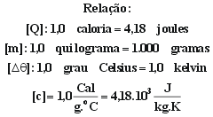 Permite acessar a página sobre o Experimento de Joule : Equivalente Mecânico do Calor !