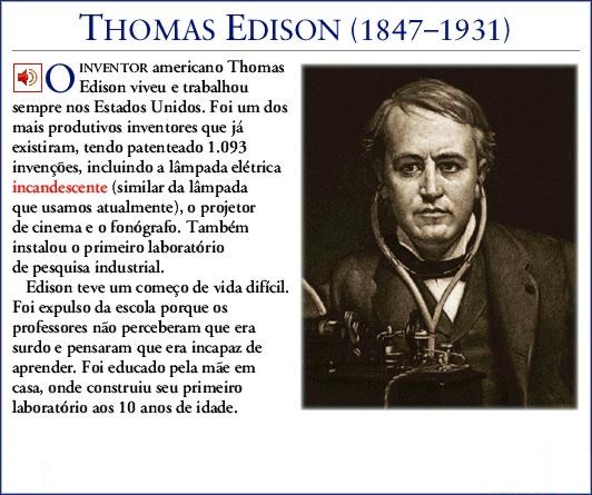 Thomas Edison !