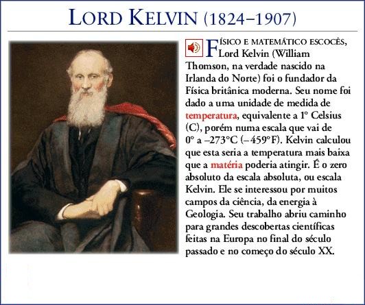 William Thomson - Lorde Kelvin !